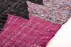 Marokkanischer Berber Teppich Boucherouite 125 x 290 cm