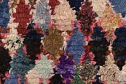 Marokkanische Berber Teppich Boucherouite 295 x 120 cm