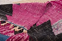 Marokkanischer Berber Teppich Boucherouite 125 x 290 cm