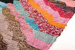 Marokkanischer Berber Teppich Boucherouite 125 x 250 cm