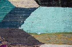 Marokkanischer Berber Teppich Boucherouite 145 x 295 cm