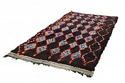 Marokkanischer Berber Teppich Boucherouite 130 x 270 cm