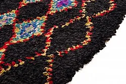 Marokkanischer Berber Teppich Boucherouite 130 x 270 cm