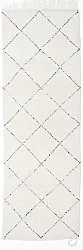 Kelim Marokkanische Berber Teppich Beni Ouarain 270 x 85 cm