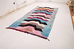 Marokkanischer Berber Teppich Boucherouite 150 x 310 cm