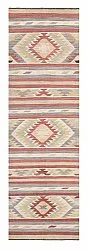 Orientalischer Teppich - Hazara Kelim Hand Woven - 81 x 278 cm
