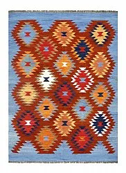 Orientalischer Teppich - Hazara Kelim Hand Woven - 135 x 184 cm