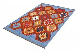 Orientalischer Teppich - Hazara Kelim Hand Woven - 135 x 184 cm