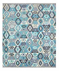 Orientalischer Teppich - Vegi Kelim Hand Woven - 251 x 305 cm