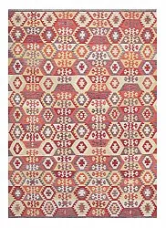 Orientalischer Teppich - Vegi Kelim Hand Woven - 248 x 352 cm