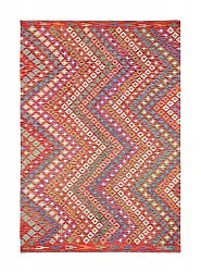 Orientalischer Teppich - Vegi Kelim Hand Woven - 207 x 301 cm