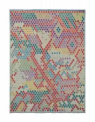 Orientalischer Teppich - Vegi Kelim Hand Woven - 211 x 288 cm