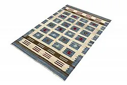 Orientalischer Teppich - Vegi Kelim Hand Woven - 100 x 148 cm