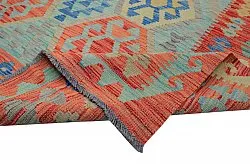Orientalischer Teppich - Vegi Kelim Hand Woven - 196 x 292 cm