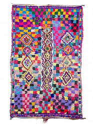 Marokkanischer Berber Teppich Boucherouite 230 x 145 cm