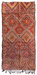 Kelim Marokkanische Berber Teppich Azilal 390 x 185 cm