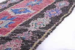 Marokkanische Berber Teppich Boucherouite 225 x 130 cm