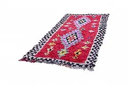 Marokkanische Berber Teppich Boucherouite 245 x 135 cm