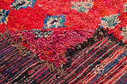 Marokkanischer Berber Teppich Boucherouite 265 x 150 cm