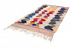 Marokkanischer Berber Teppich Boucherouite 155 x 325 cm