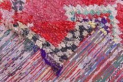 Marokkanischer Berber Teppich Boucherouite 220 x 125 cm