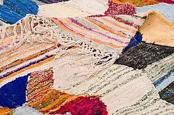 Marokkanischer Berber Teppich Boucherouite 155 x 325 cm