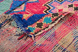 Marokkanischer Berber Teppich Boucherouite 280 x 130 cm