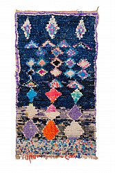 Marokkanischer Berber Teppich Boucherouite 245 x 140 cm