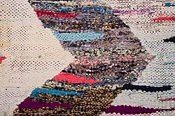 Marokkanischer Berber Teppich Boucherouite 145 x 310 cm