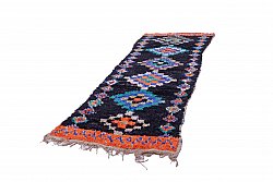 Marokkanischer Berber Teppich Boucherouite 330 x 115 cm