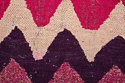 Marokkanischer Berber Teppich Boucherouite 125 x 235 cm