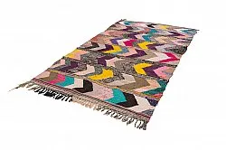 Marokkanischer Berber Teppich Boucherouite 160 x 325 cm