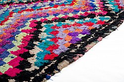 Marokkanische Berber Teppich Boucherouite 265 x 160 cm