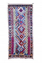 Marokkanischer Berber Teppich Boucherouite 325 x 145 cm