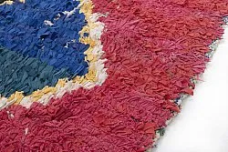 Marokkanischer Berber Teppich Boucherouite 250 x 120 cm