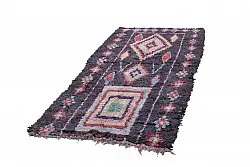 Marokkanische Berber Teppich Boucherouite 240 x 120 cm