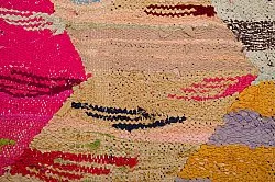 Marokkanischer Berber Teppich Boucherouite 140 x 250 cm