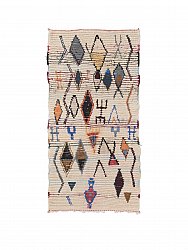 Kelim Marokkanische Berber Teppich Azilal 190 x 90 cm