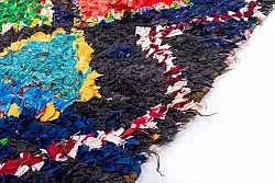 Marokkanischer Berber Teppich Boucherouite 190 x 135 cm
