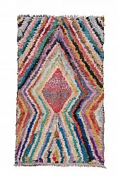 Marokkanischer Berber Teppich Boucherouite 255 x 150 cm