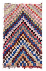 Marokkanischer Berber Teppich Boucherouite 180 x 110 cm