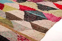 Marokkanischer Berber Teppich Boucherouite 155 x 290 cm