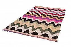 Marokkanischer Berber Teppich Boucherouite 160 x 275 cm