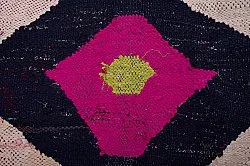 Marokkanischer Berber Teppich Boucherouite 165 x 270 cm