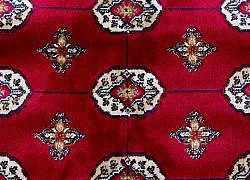 Wilton-Teppich - Kashmir Boccara (rot)