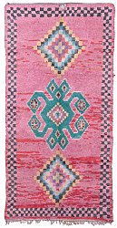 Marokkanischer Berber Teppich Boucherouite 280 x 135 cm