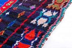 Marokkanischer Berber Teppich Boucherouite 220 x 130 cm