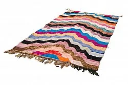 Marokkanischer Berber Teppich Boucherouite 150 x 255 cm