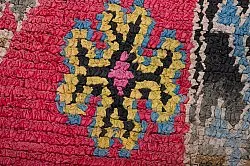 Marokkanischer Berber Teppich Boucherouite 275 x 130 cm