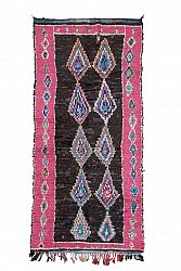 Marokkanischer Berber Teppich Boucherouite 320 x 150 cm